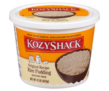 Kozy Shack Original Recipe Rice Pudding 22 Oz Tub
