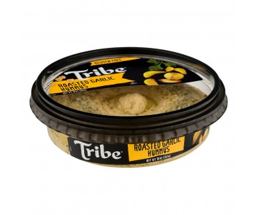 Tribe Roasted Garlic Hummus 10 Oz Tub