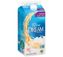 Rice Dream Enriched Vanilla Rice Drink 64 Fl Oz Carton