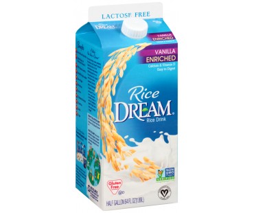 Rice Dream Enriched Vanilla Rice Drink 64 Fl Oz Carton