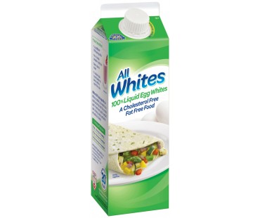 All Whites 100% Liquid Egg Whites 32 Oz Carton
