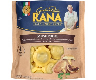 Rana Mushroom Ravioli 10 Oz Stand Up Bag