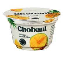 Chobani Pineapple On The Bottom 2% Low-Fat Greek Yogurt 5.3 Oz Cup