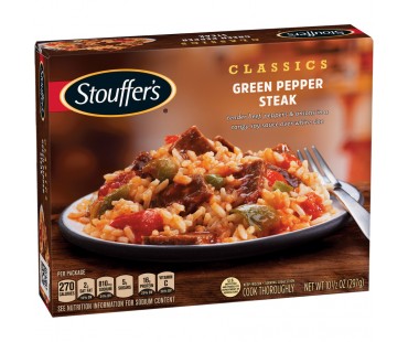 Stouffer's Classics Green Pepper Steak Frozen Entree 10.5 Oz Box