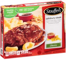 Stouffer's Classics Salisbury Steak Frozen Entree 9.625 Oz Box Stouffer's Classics Salisbury Steak Frozen Entree 9.625 Oz Box