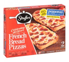 Stouffer's French Bread Pizza Pepperoni French Bread Pizza 11.25 Oz Box Stouffer's French Bread Pizza Pepperoni French Bread Pizza 11.25 Oz Box