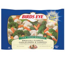 Birds Eye Broccoli Florets Cauliflower & Carrots 16 Oz Bag