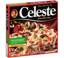Celeste Pizza For One Vegetable Frozen Pizza 5.6 Oz Box