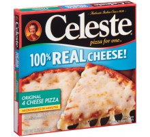 Celeste Pizza For One Original 4 Cheese Frozen Pizza 5.22 Oz Box