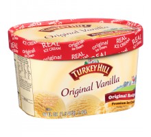 Turkey Hill Original Vanilla Original Recipe Premium Ice Cream 48 Fl Oz Tub