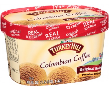 Turkey Hill Colombian Coffee Premium Ice Cream 48 Fl Oz Tub