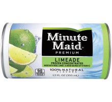 Minute Maid Premium Frozen Concentrate Limeade 12 Fl Oz Can