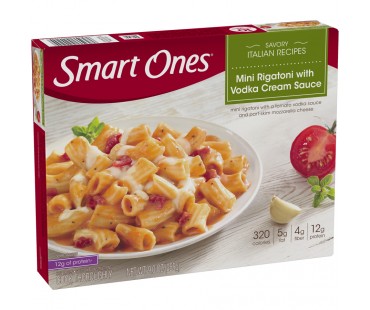 Weight Watchers Smart Ones Savory Italian Recipes Mini Rigatoni With Vodka Cream Sauce Frozen Entree 9 Oz Box