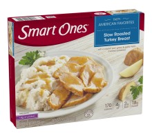 Weight Watchers Smart Ones Tasty American Favorites Slow Roasted Turkey Breast Frozen Entree 9 Oz Box