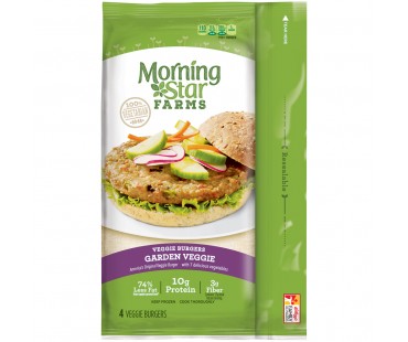 Morningstar Farms Garden Veggie Burgers 9.5 Oz Pack