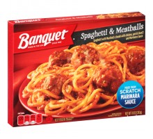 Banquet Spaghetti & Meatballs 10 Oz Box