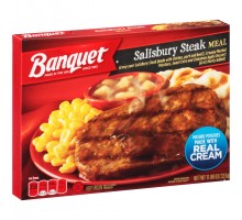 Banquet Salisbury Steak Meal 11.88 Oz Box