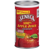 Seneca Apple Concentrate W/Vitamin C Added 100% Juice 12 Oz Can
