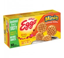 Kellogg's Minis Homestyle Waffles 10.9 Oz Box
