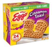 Kellogg's Eggo Cinnamon Toast Waffles 25.8 Oz Box Kellogg's Eggo Cinnamon Toast Waffles 25.8 Oz Box