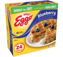 Kellogg's Eggo Blueberry Waffles 29.6 Oz Box