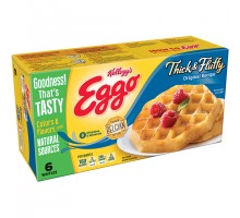 Kellogg's Thick & Fluffy Original Recipe Waffles 11.6 Oz Box