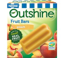 Outshine Peach Fruit Ice Bars 14.7 Fl Oz Box