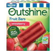 Outshine Strawberry Fruit Ice Bars 14.7 Fl Oz Box