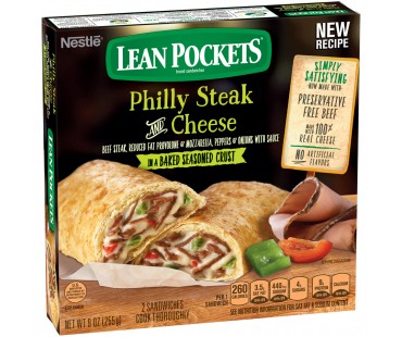 Lean Pockets Philly Steak And Cheese Frozen Sandwiches 9 Oz Box