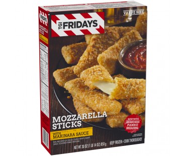 T.G.I. Friday's With Marinara Sauce Mozzarella Sticks 30 Oz Box