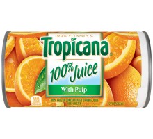 Tropicana 100% Frozen Concentrated With Pulp Orange Juice 12 Oz Can