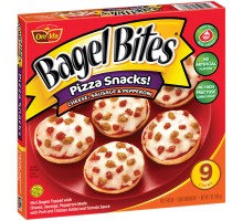 Bagel Bites Cheese Sausage & Pepperoni Pizza Snacks 7 Oz Box