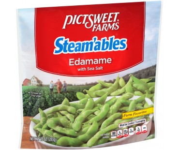 Pictsweet Farms Steam'Ables Farm Favorites With Sea Salt Edamame 10 Oz Bag