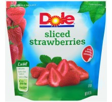Dole Sliced Strawberries 14 Oz Pouch