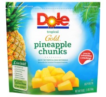 Dole Tropical Gold Chunks Pineapple 16 Oz Pouch