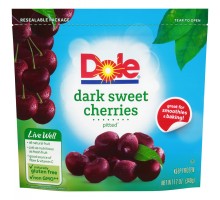 Dole Pitted Dark Sweet Cherries 12 Oz Pouch