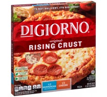 Digiorno Rising Crust 1/2 Pepperoni & 1/2 Cheese Pizza 30 Oz Box