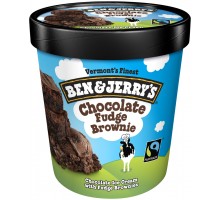 Ben & Jerry's Chocolate Fudge Brownie Ice Cream 16 Fl Oz Tub