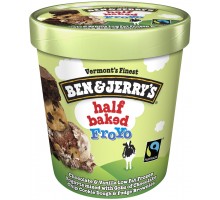 Ben & Jerry's Half Baked Froyo 16 Fl Oz Tub