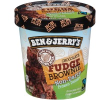 Ben & Jerry's Chocolate Fudge Brownie Non-Dairy Frozen Dessert 16 Fl Oz Tub