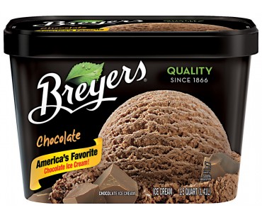 Breyers Chocolate Ice Cream 48 Fl Oz Tub