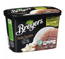 Breyers Vanilla Chocolate Ice Cream 48 Fl Oz Tub Breyers Vanilla Chocolate Ice Cream 48 Fl Oz Tub