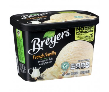 Breyers French Vanilla Ice Cream 48 Fl Oz Tub