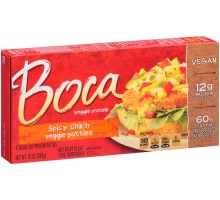 Boca Spicy Chik'N Veggie Patties 10 Oz Box