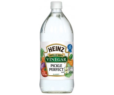 Heinz Distilled White Vinegar 32 Fl Oz Glass Bottle