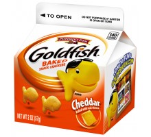 Pepperidge Farm Goldfish Cheddar Baked Snack Crackers 2 Oz Carton