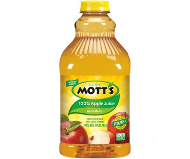 Mott's 100% Original Apple Juice 64 Fl Oz Bottle
