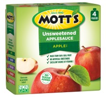 Mott's Unsweetened Apple Applesauce 12.8 Oz Box