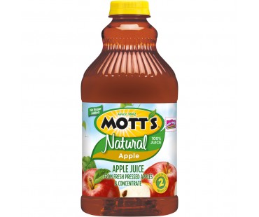 Mott's Apple 100% Juice 64 Fl Oz Bottle