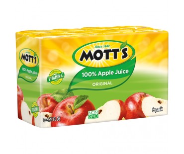 Mott's Apple Original 100% Juice 54 Fl Oz Sleeve